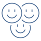 Icon Unternehmen Happy